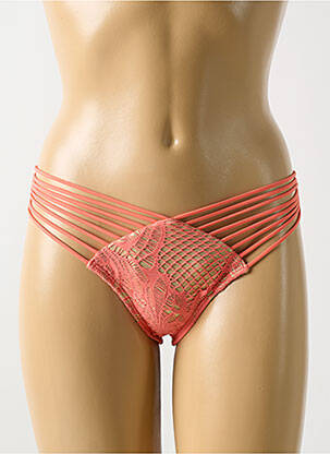 Chiloți de baie portocaliu LULI FAMA femeie