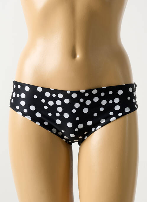 Chiloți de baie negru MILONGA femeie