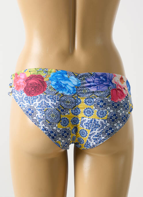 Chiloți de baie albastru MILONGA femeie