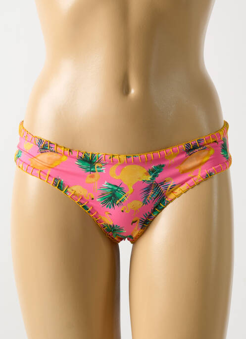 Chiloți de baie roz PALMACEA femeie