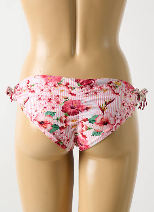 Chiloți de baie roz MILONGA femeie