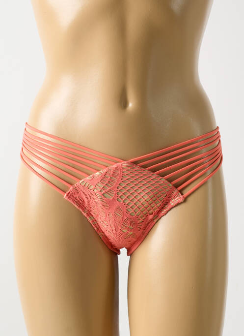 Chiloți de baie portocaliu LULI FAMA femeie