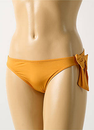 Chiloți de baie galben CYELL femeie