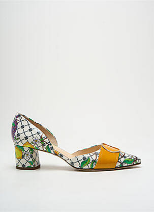 Pantofi cu toc verde HOGL femeie