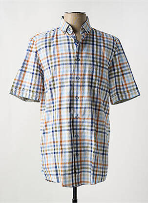 Cămașă cu mâneci scurte albastru REDMOND bărbat