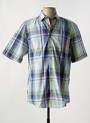 Cămașă cu mâneci scurte albastru REDMOND bărbat