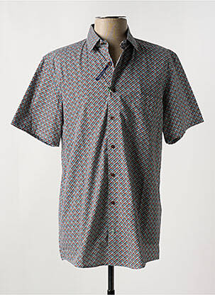 Cămașă cu mâneci scurte gri REDMOND bărbat