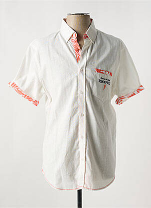 Cămașă cu mâneci scurte alb RUCKFIELD bărbat