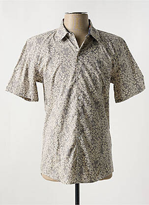 Cămașă cu mâneci scurte gri NUMEROLOGIE bărbat