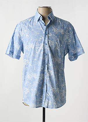 Cămașă cu mâneci scurte albastru IZAC bărbat