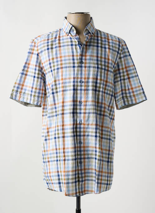 Cămașă cu mâneci scurte albastru REDMOND bărbat