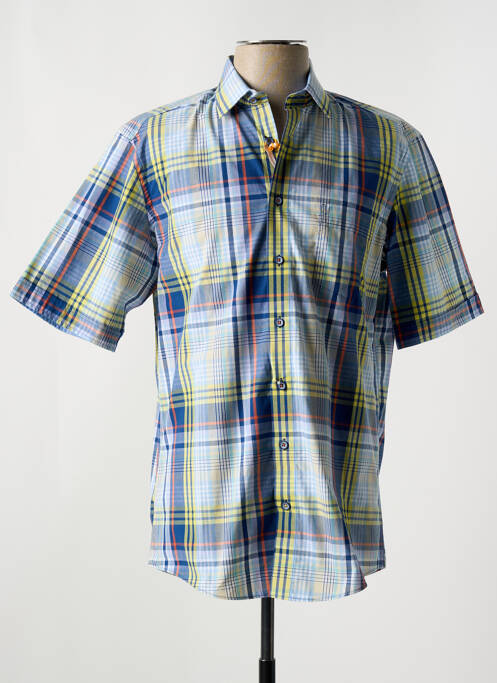 Cămașă cu mâneci scurte albastru REDMOND bărbat