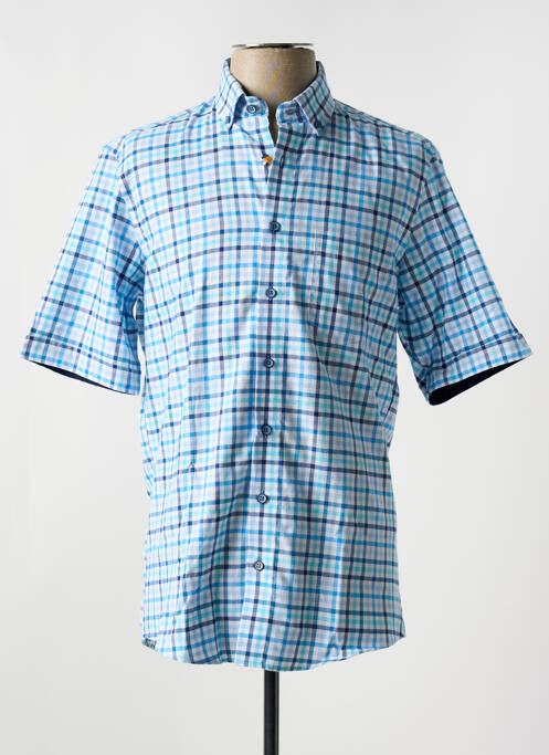Cămașă cu mâneci scurte albastru REDMOND bărbat