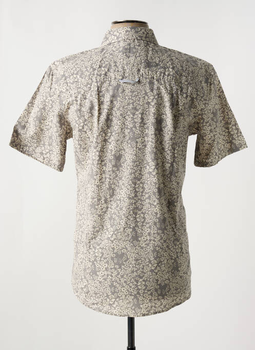 Cămașă cu mâneci scurte gri NUMEROLOGIE bărbat