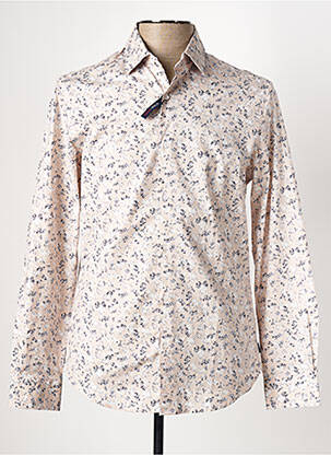 Cămașă cu mâneci lungi bej IZAC bărbat