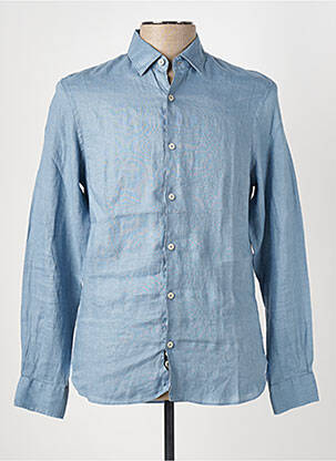 Cămașă cu mâneci lungi albastru IZAC bărbat