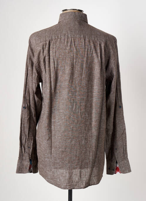 Cămașă cu mâneci lungi maro REDMOND bărbat