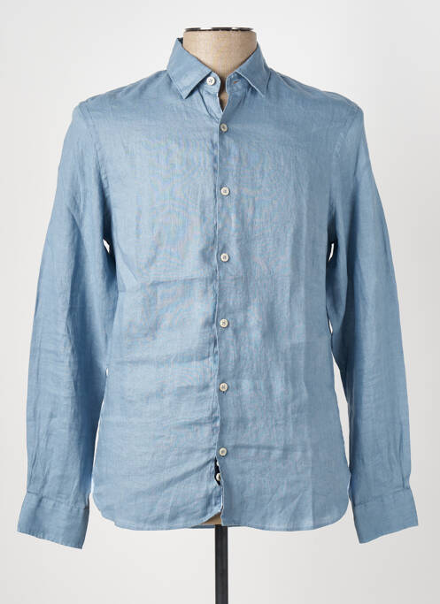 Cămașă cu mâneci lungi albastru IZAC bărbat