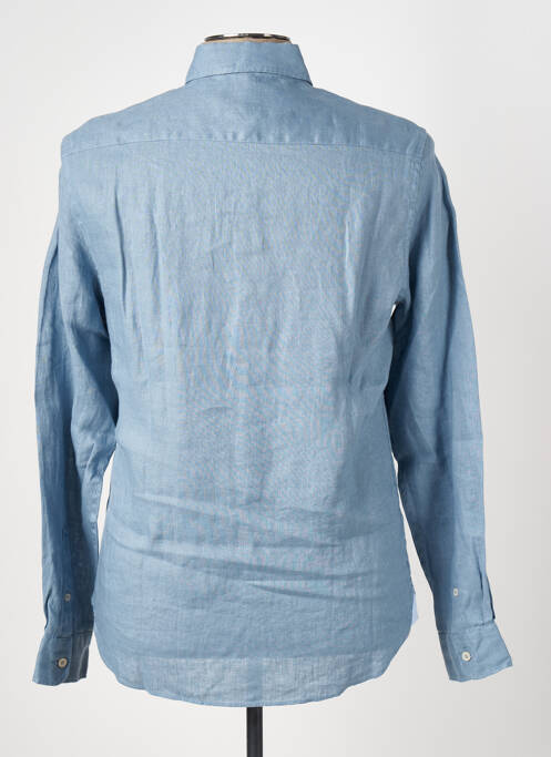 Cămașă cu mâneci lungi albastru IZAC bărbat