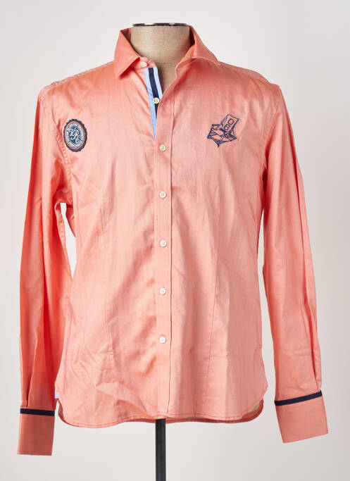 Cămașă cu mâneci lungi portocaliu VESTIAIRES PRINCIPAUTE CANNOISE bărbat