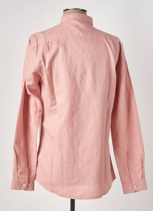 Cămașă cu mâneci lungi roz YVES ENZO bărbat