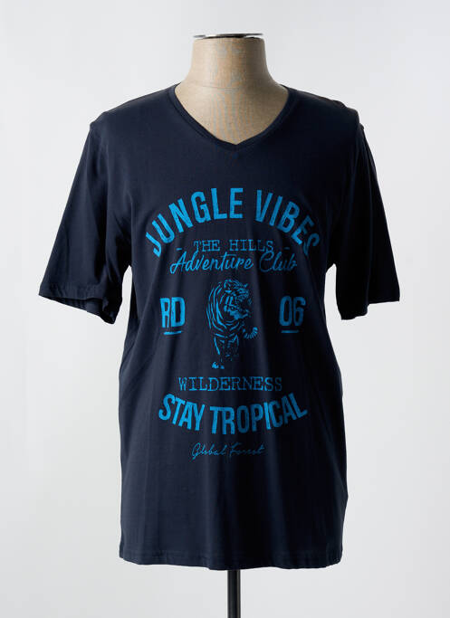 Tricou albastru REDMOND bărbat