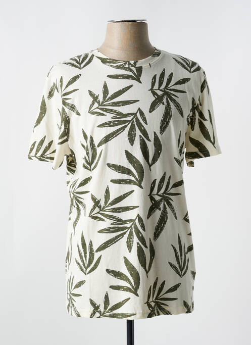 Tricou bej IZAC bărbat