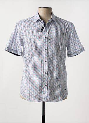 Cămașă cu mâneci scurte alb DELAHAYE bărbat