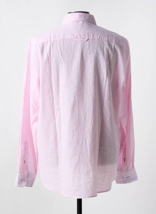 Cămașă cu mâneci lungi roz YACHT COLLECTION bărbat