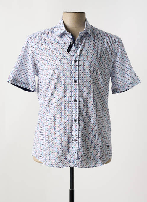 Cămașă cu mâneci scurte alb DELAHAYE bărbat