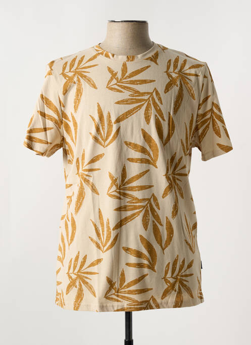 Tricou bej IZAC bărbat