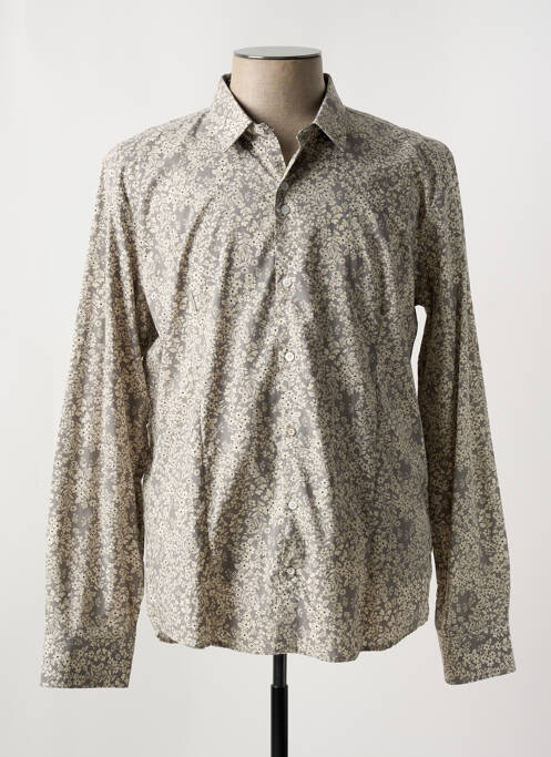 Cămașă cu mâneci lungi gri NUMEROLOGIE bărbat