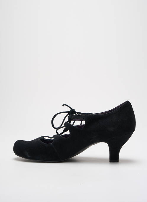 Pantofi cu toc negru COULEUR POURPRE femeie