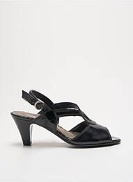 Sandale/pantofi decupați toc cui. toc de 4 la 6 cm negru GABOR femme