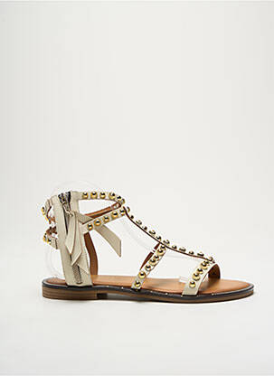 Sandale/Pantofi decupați bej DICIOTTOPIU femeie