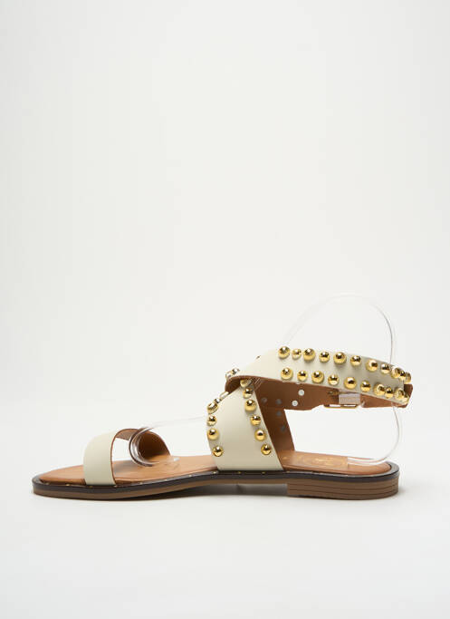 Sandale/Pantofi decupați bej DICIOTTOPIU femeie