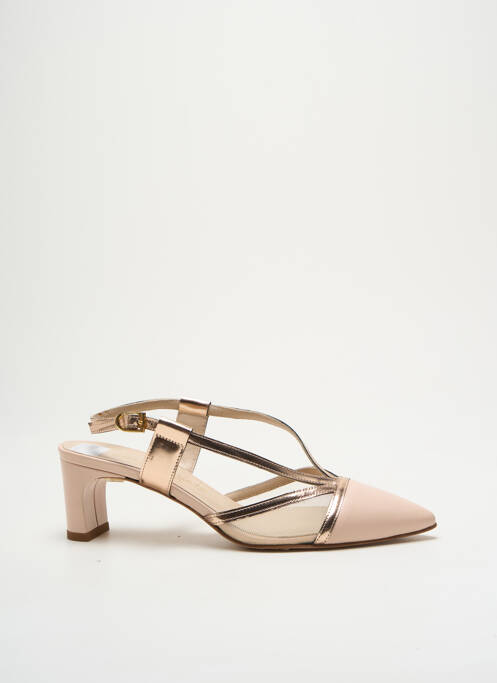 Sandale/Pantofi decupați roz MODA DI FAUSTO femeie