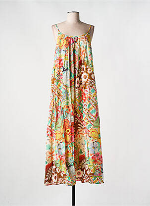 Rochie lungă galben ORFEO femeie