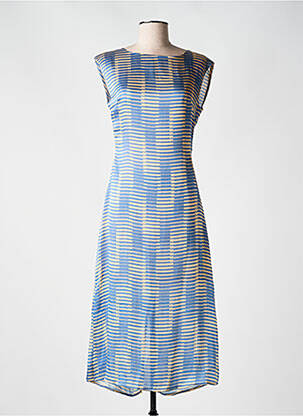 Rochie midi albastru MUS & BOMBON femeie