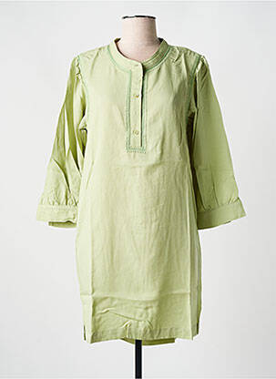 Tunică mâneci lungi verde ORFEO femeie