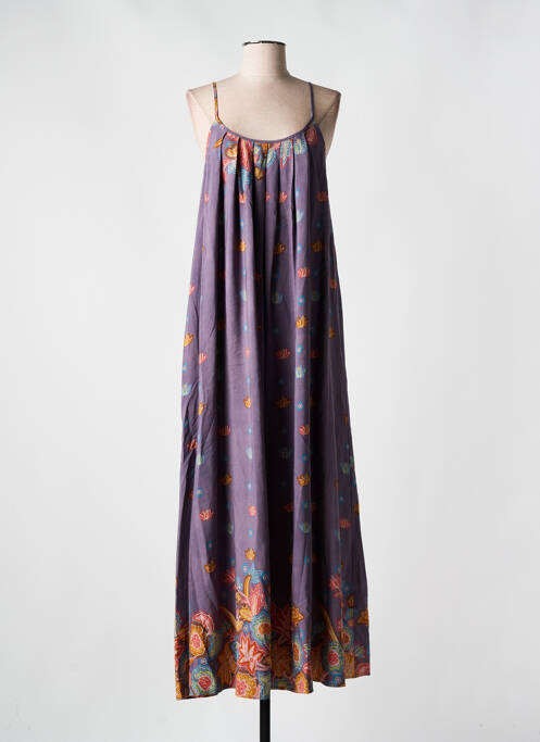 Rochie lungă violet ORFEO femeie