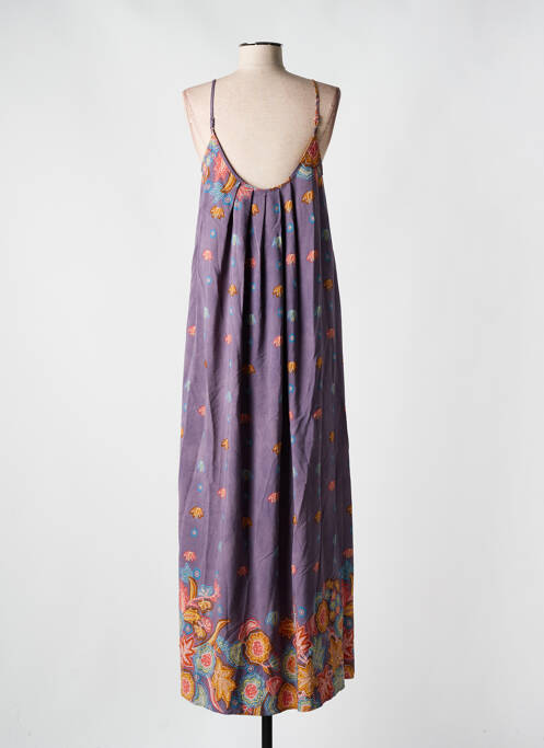Rochie lungă violet ORFEO femeie