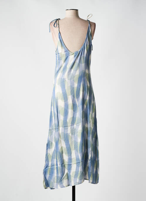 Rochie lungă albastru MUS & BOMBON femeie