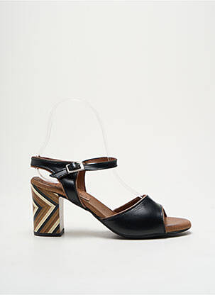 Sandale/Pantofi decupați negru NEMONIC femeie