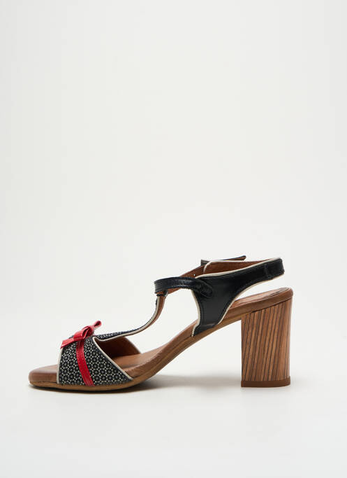 Sandale/Pantofi decupați negru NEMONIC femeie