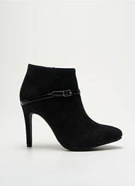 Botine/ghete vârf ascuțit toc de 7 la 9 cm negru MARIAMARE femme