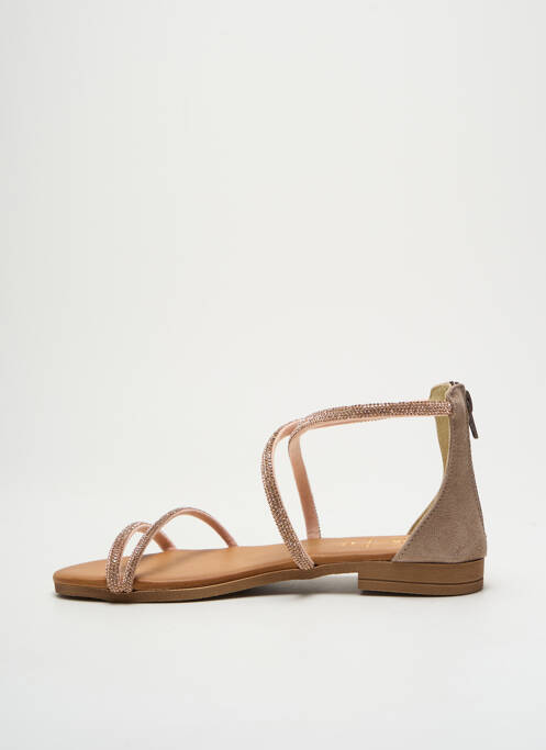 Sandale/Pantofi decupați roz DICIOTTOPIU femeie