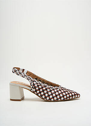 Sandale/Pantofi decupați maro GIOSEPPO femeie