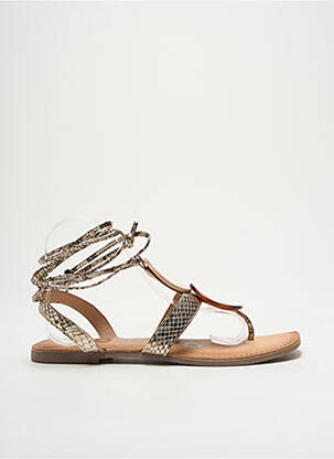 Șlapi auriu GIOSEPPO femeie