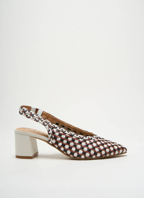 Sandale/Pantofi decupați maro GIOSEPPO femeie